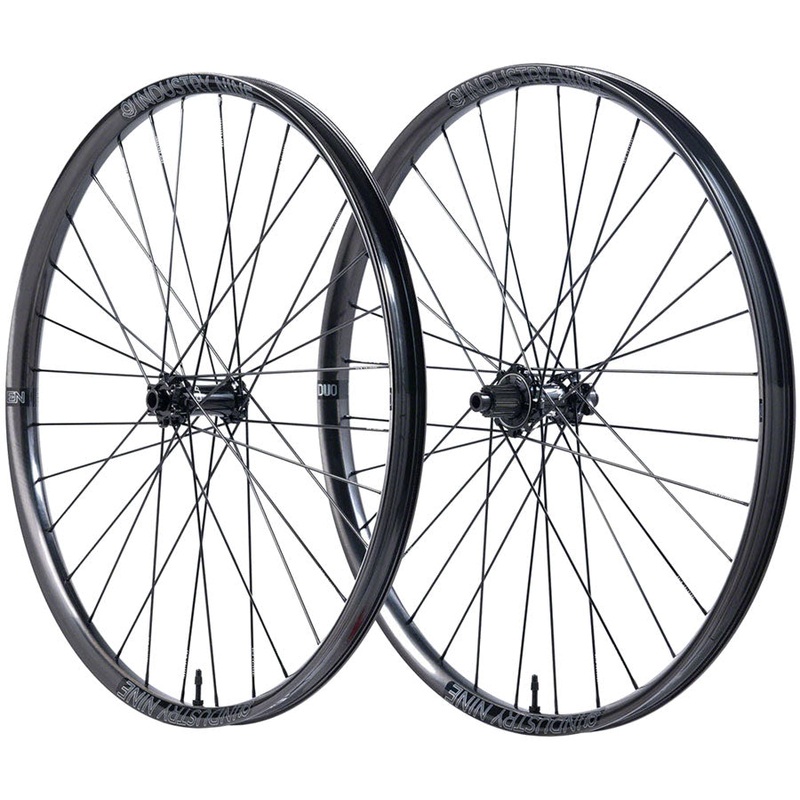 Industry Nine Hydra 2 Enduro Carbon Wheelset – 29 15 x 110mm/12 x 148mm 6-Bolt Micro Spline BLK 32H