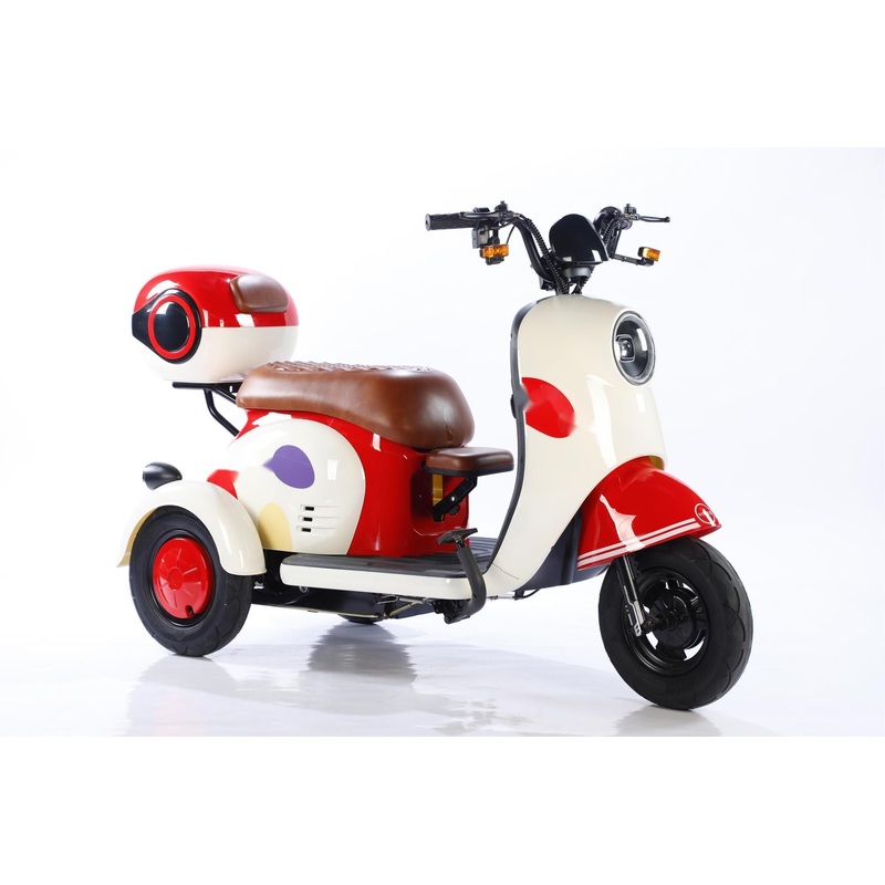 Open or Closed Electric Trike, Vehicle, Bicycle, Motorbike, Rickshaw, Tricycle, Three Wheel Motorcycle