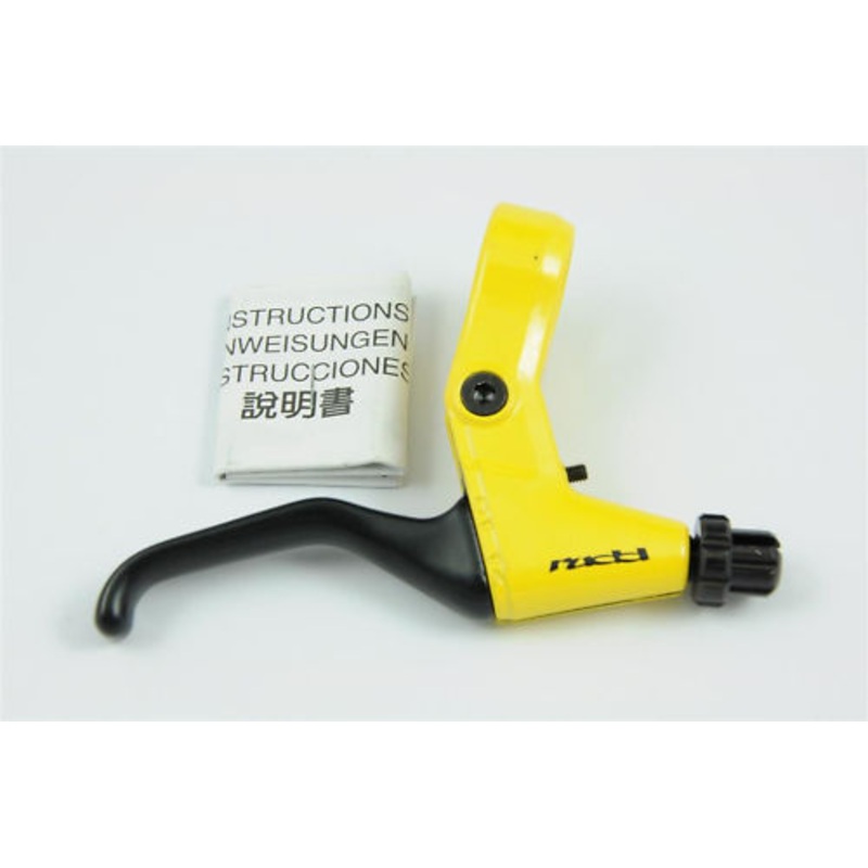 RUDD ALLOY FRONT BRAKE LEVER FOR V BRAKE,CANTI-LEVER ,CALIPER YELLOW NOS