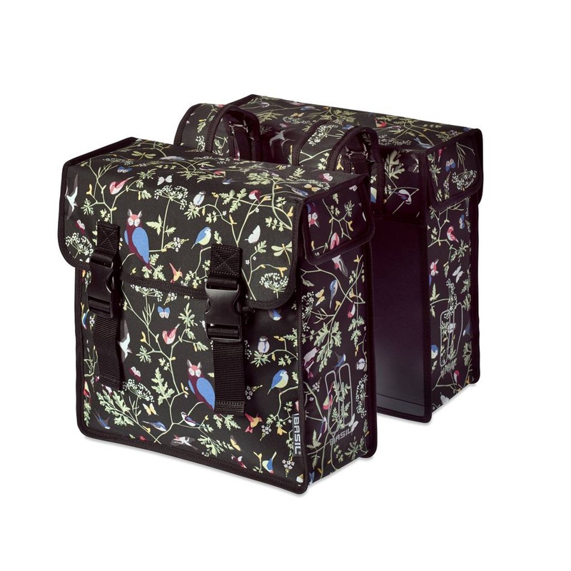 Basil – Wanderlust Double Bag|BASIL WANDERLUST-DOUBLE BAG, 35L, CHARCOAL