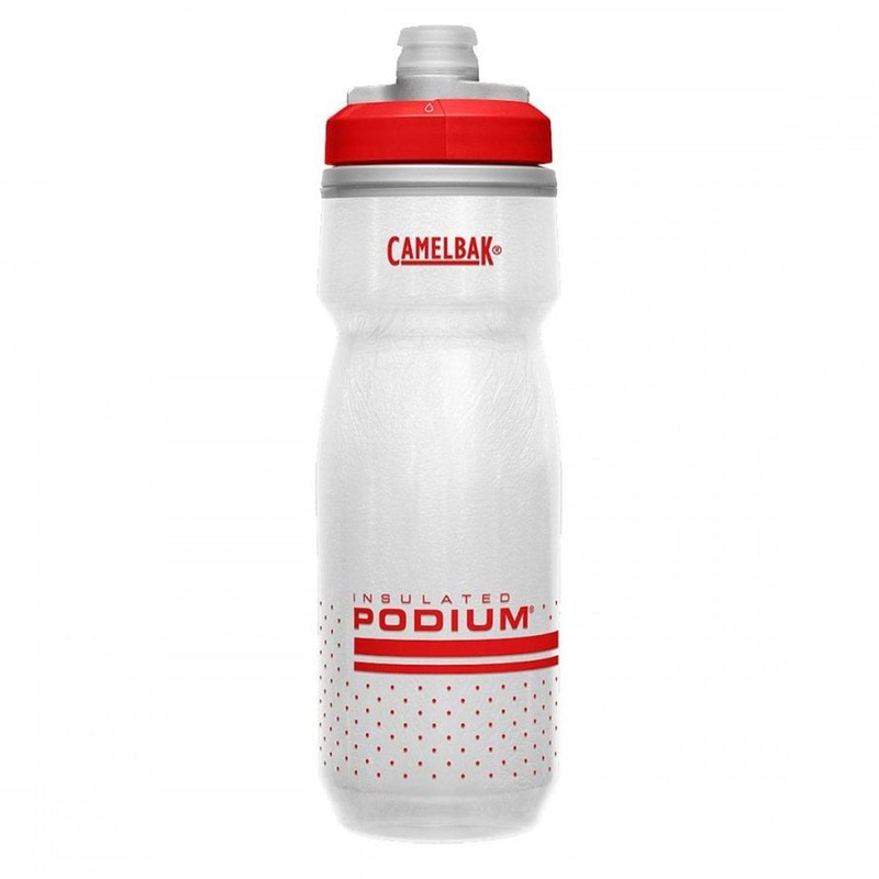 Borraccia Camelbak Podium Chill Insulated 620 ml – Bianco rosso