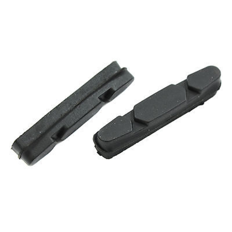 PAIR QUAD BRAKE BLOCKS 52mm PAD INSERT FOR CAMPAGNOLO 2000 BLACK 50% OFF QBB40