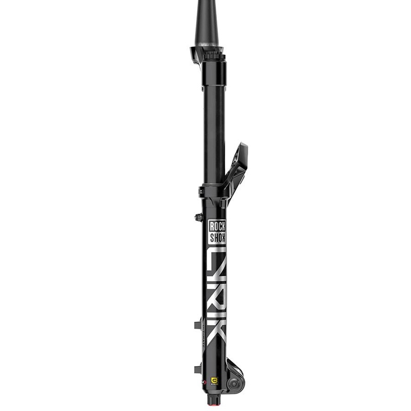 RockShox Lyrik Ultimate Charger 3 RC2 Suspension Fork – 27.5 160 mm 15 x 110 mm 37 mm Offset Gloss BLK D1