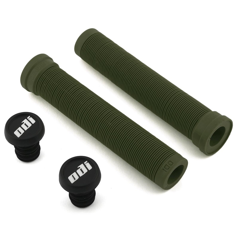 ODI Longneck SLX Grips (Army Green) (Pair)