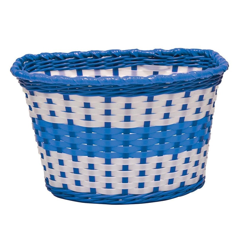 Oxford Junior Woven Basket – Blue