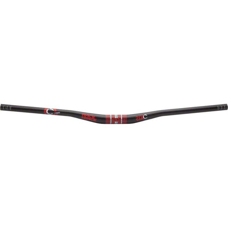 Race Face SIXC Carbon Riser Handlebar (Black/Red) (31.8mm) (19mm Rise) (785mm) (4/8 Sweep)