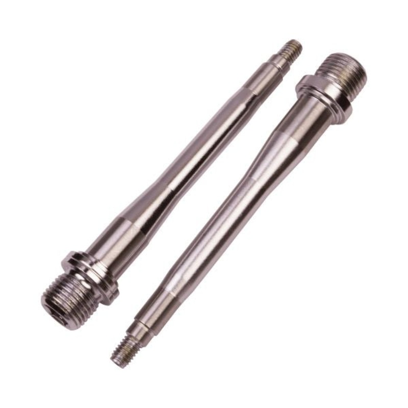 Burgtec MK5 Alloy Axles|Burgtec MK5 Steel Axle Left Pedal Only|Burgtec MK5 Steel Axle Right Pedal Only|Burgtec Pair of Steel Axles MK5 Penthouse Flat Pedal