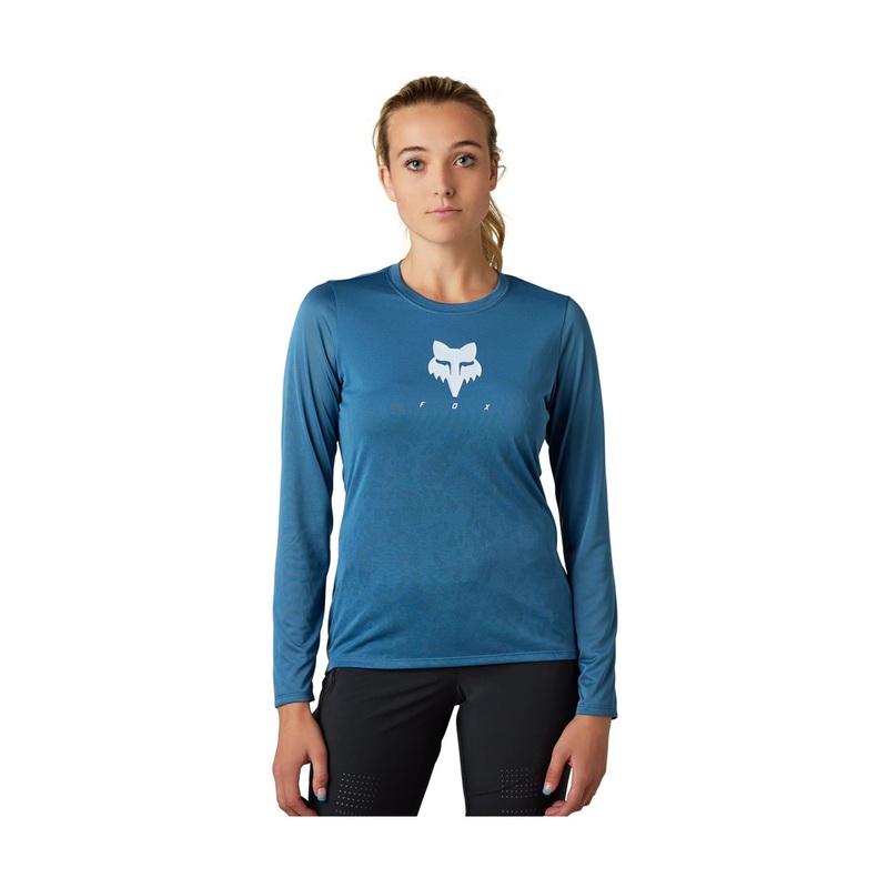 Jersey Fox Racing Ranger TruDri LS Women Small Dark Blue