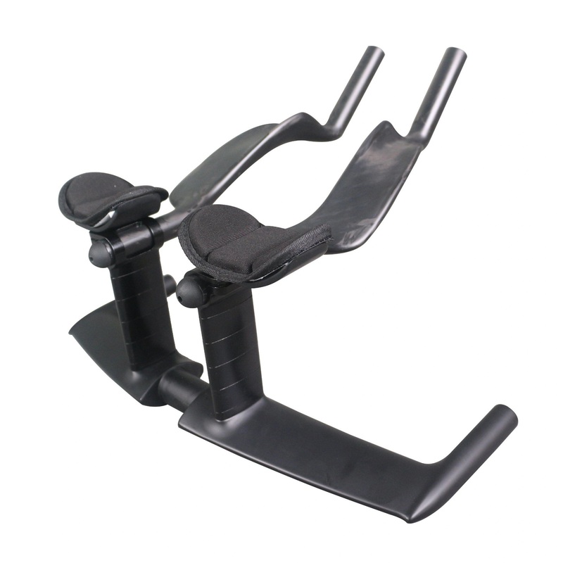 Full Carbon Time Trial Handlebar 420mm Round Tube Rest Handlebar Bike Parts Tt Triathlon Cycling Rest Handlebar