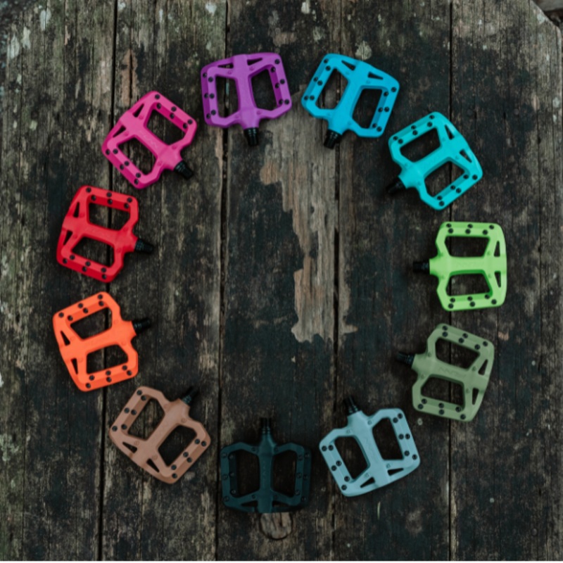 Funn Taipan S Junior Pedal|Funn Taipan S Pedal 4 Molded and 6 Replaceable Rounded Pins Per Side – Black|Funn Taipan S Pedal 4 Molded and 6 Replaceable Rounded Pins Per Side – Red|Funn Taipan S Pedal 4 Molded and 6 Replaceable Rounded Pins Per Side – Grey|