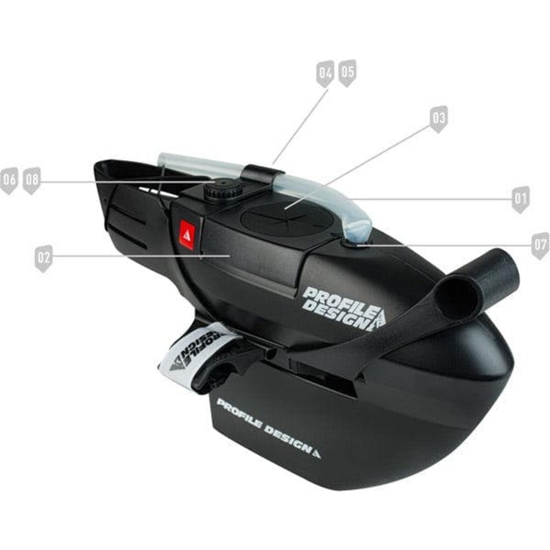 Profile Design Replacement silicone straw for FC and HSF drink systems – 440mm long