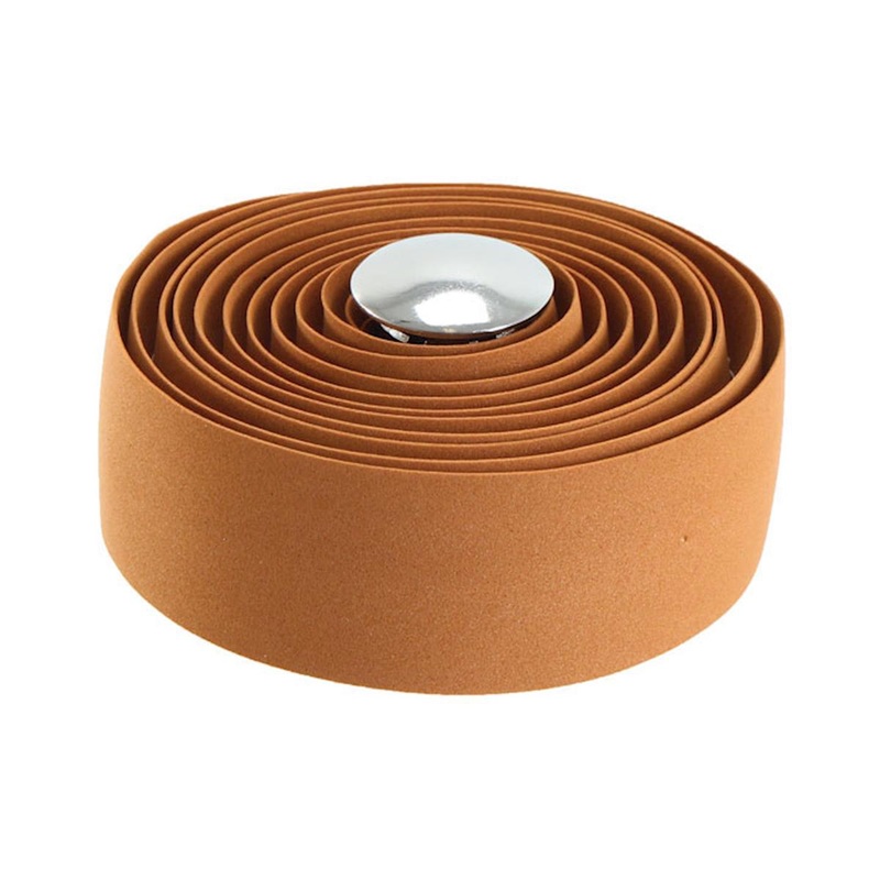 Soma Thick and Zesty Striated Bar Tape (Solid Brown)