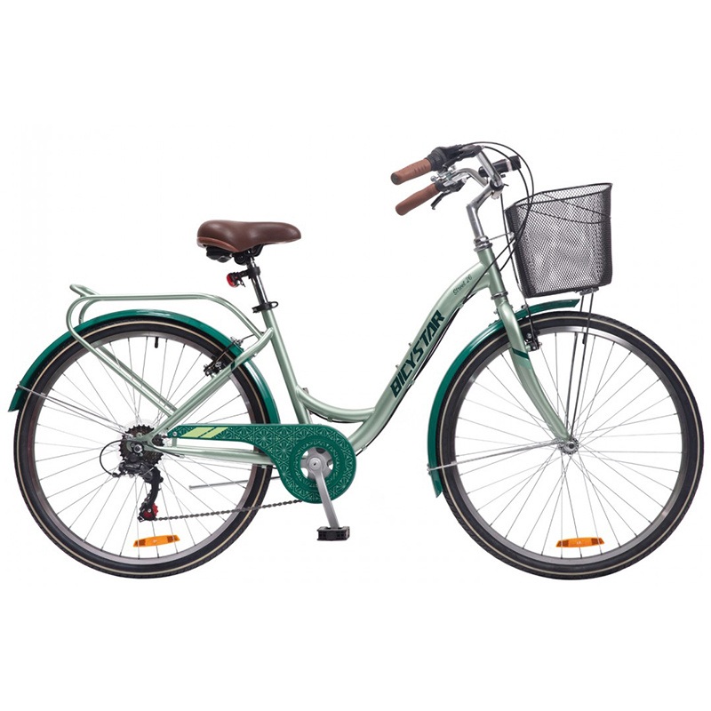 High Quality Style Cheap Classic Retro 24 Speed Adult Men City Bike Bicycle Single Speed