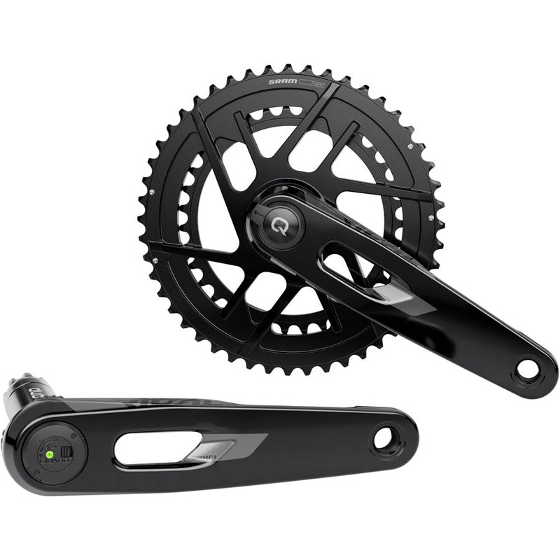 SRAM Rival AXS Power Meter Crankset – 170mm 12-Speed 46/33t 8-Bolt Direct Mount DUB PM Spindle BLK E1