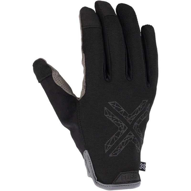 FUSE Stealth Gloves – Black Full Finger Small