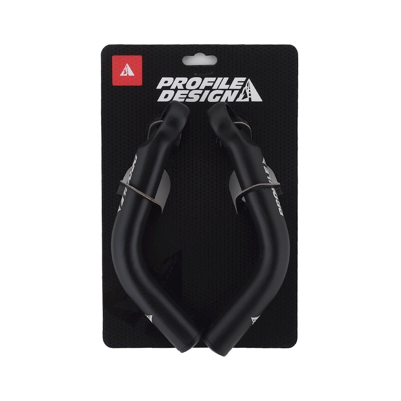 Profile Design Boxers Bar Ends (Black)