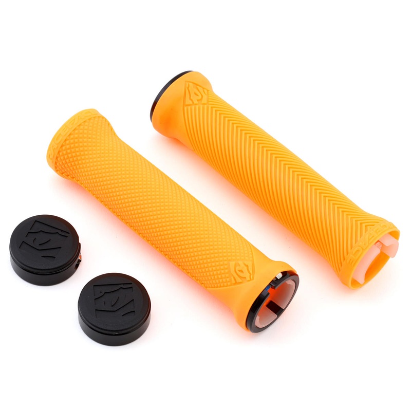 Race Face Love Handle Grips (Neon Orange)