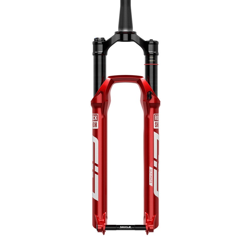 RockShox SID Ultimate Race Day 2 Suspension Fork – 29 120 mm 15 x 110 mm 44 mm Offsett Electric Red 3P Crown D1