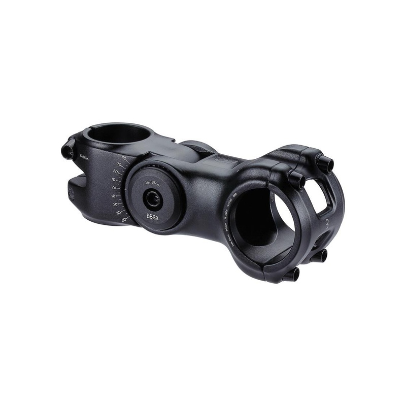 BBB – HighSix OS 35mm|BBB ‘HIGHSIX 35’ STEM  90mm 35mm BAR +40/-30D ADJUSTABLE  BLACK ALLOY|BBB ‘HIGHSIX 35’ STEM  110mm 35mm BAR +40/-30D ADJUSTABLE  BLACK ALLOY