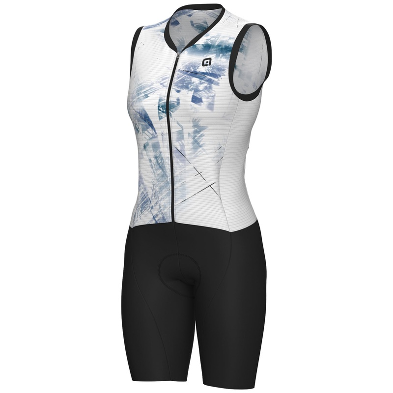 Body donna senza maniche Ale Pragma Mirror – Bianco