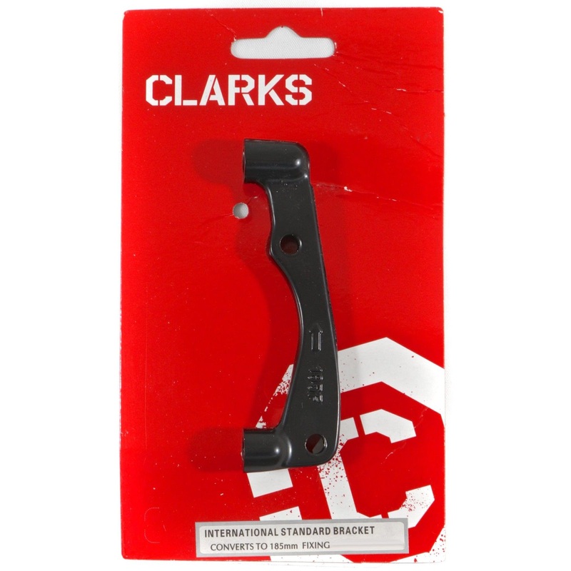 CLARKS 185mm ROTOR DISC BRAKE POST MOUNT BRACKET INTERNATIONAL ADAPTOR 32008A