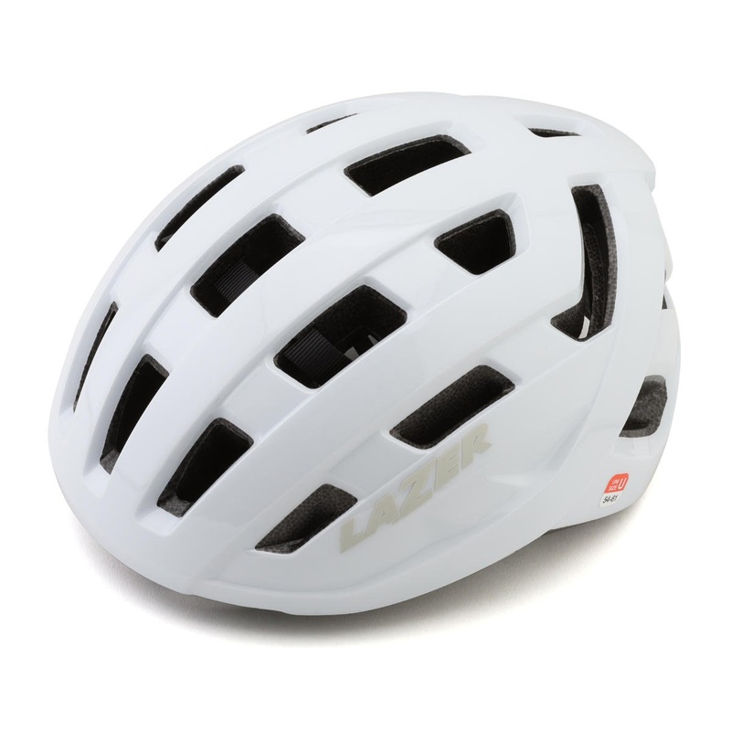 Lazer Tempo KinetiCore Cycling Helmet (White) (Universal Adult)
