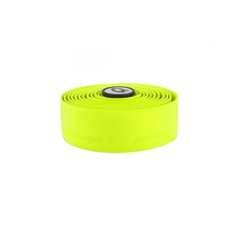 Prologo Plaintouch Cork Handlebar Tape (Neon Green) (Two Rolls)
