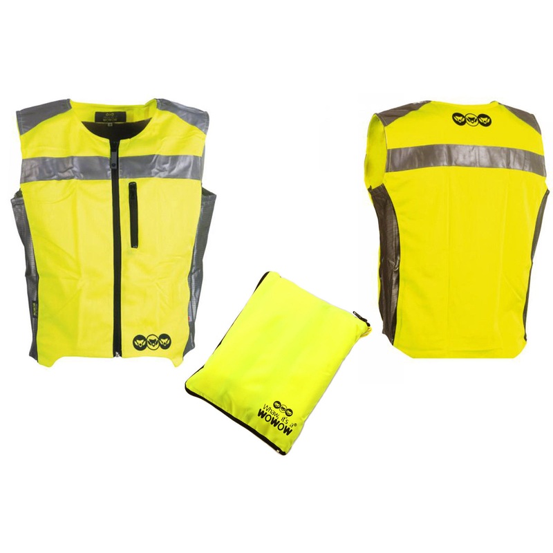 HI END WOWOW HI-VIS 3M REFLECTIVE ZIPPED VEST-WAISTCOAT XXXLARGE 60% OFF