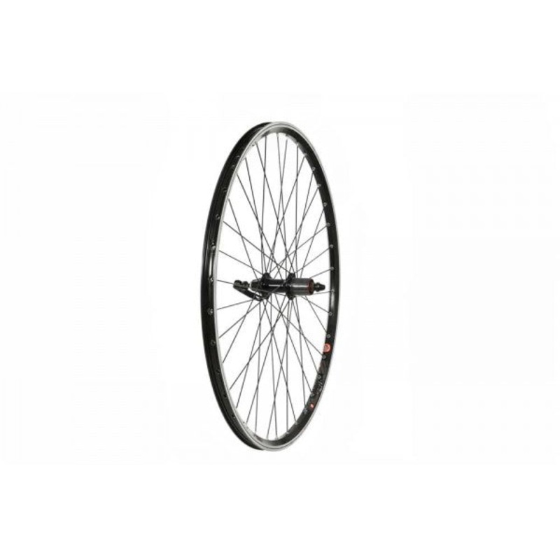 RALEIGH TRUBUILD RGR949 700c 622 x19 RIM HYBRID TREKKING BIKE REAR WHEEL 8-9 CASSETTE FREE HUB Q-R NEW