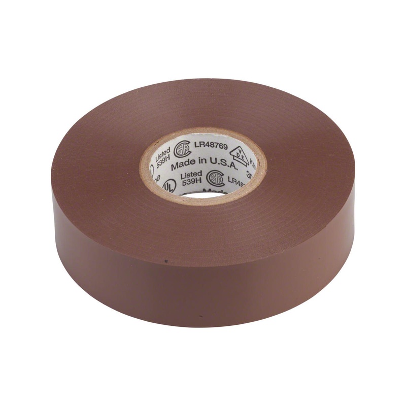 3M Scotch Electrical Tape #35 (Brown) (3/4 x 66′)