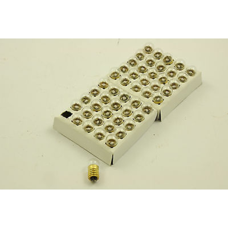 50 x 2.5 VOLT 0.2 AMP LIGHT BULBS SCREW FIT FOR BIKE LIGHTS TORCH WHOLESALE JOB