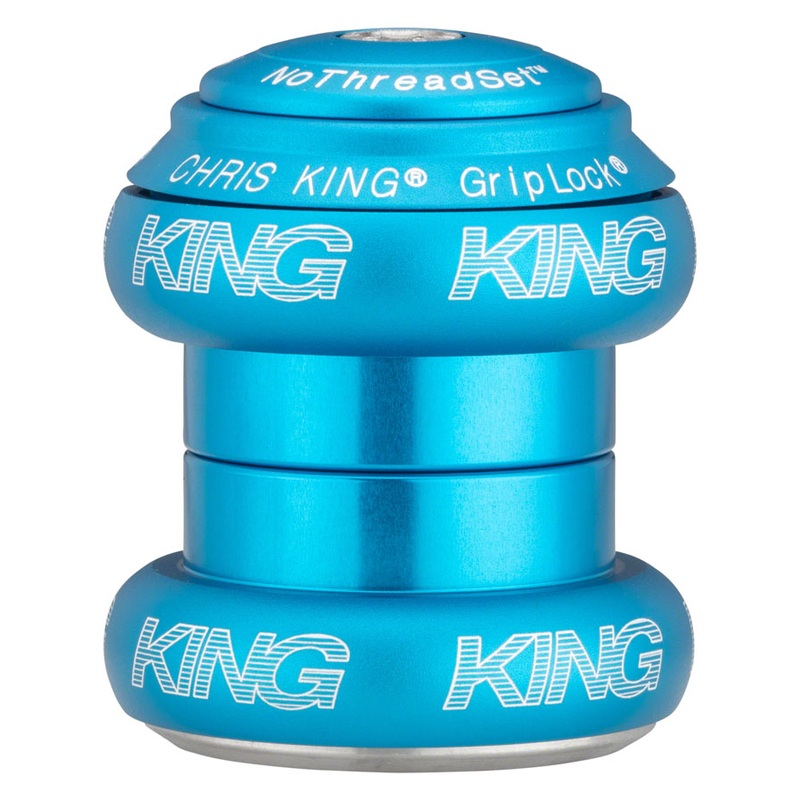 Chris King NoThreadSet Headset – 1-1/8 Matte Turquoise
