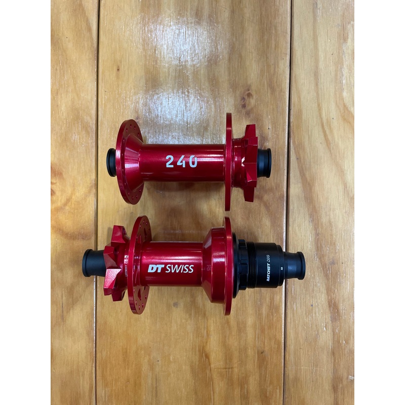 DT Swiss 240 DEG Rear Limited Edition Red Colorway