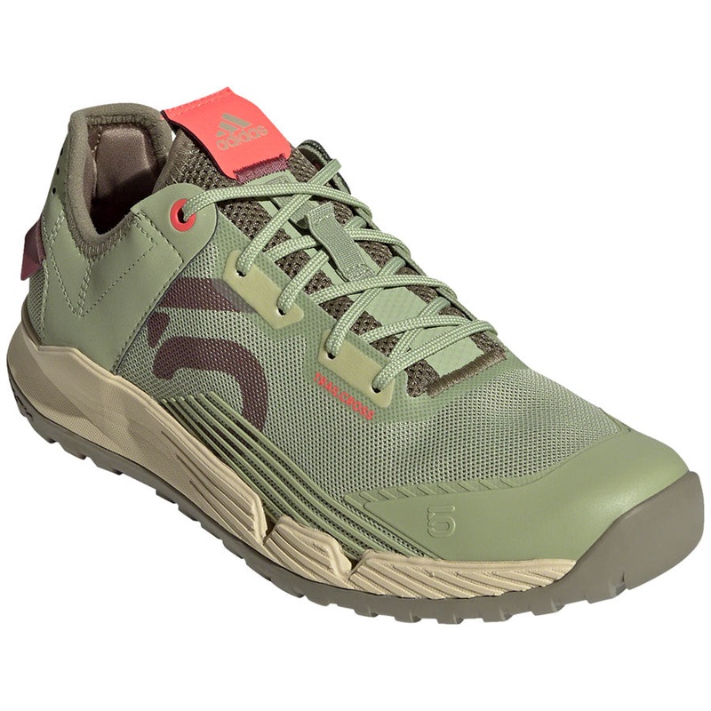 Five Ten Trailcross LT Flat Shoes – Womens Magic Lime/Quiet Crimson/Orbit Green 8