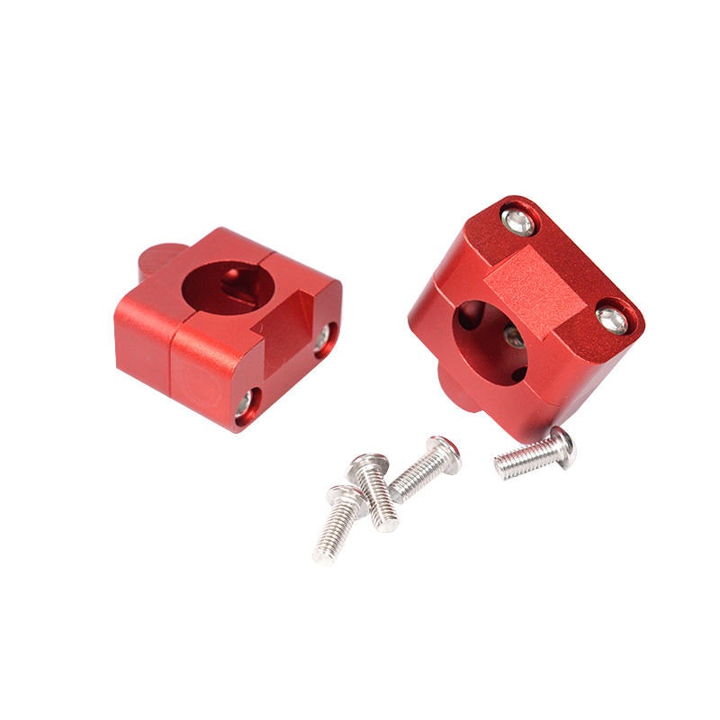 Motorcycle Accessories Handle Bar Clamp CNC Spare Parts 22mm 7/8 Handlebar Clamps MTB Dirt Bike Motorcycle Handlebar Riser