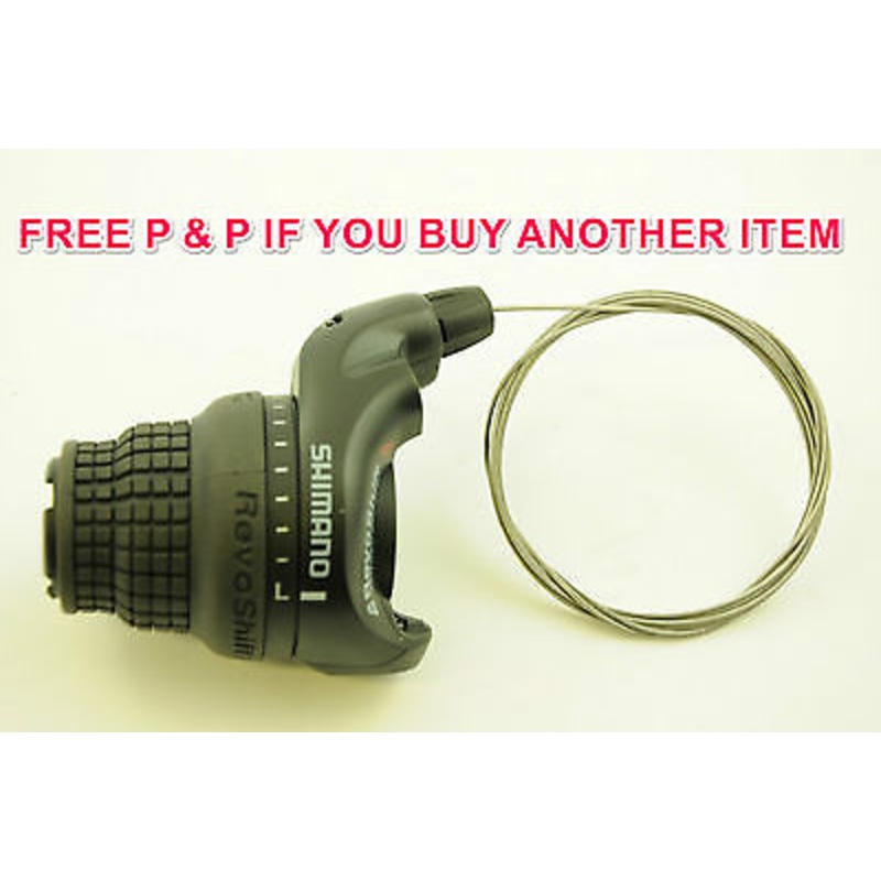 SHIMANO BIKE RS31 LEFT REVO SHIFT TWIST GRIP GEAR SHIFTER SL-RS31-L LEFT SIDE