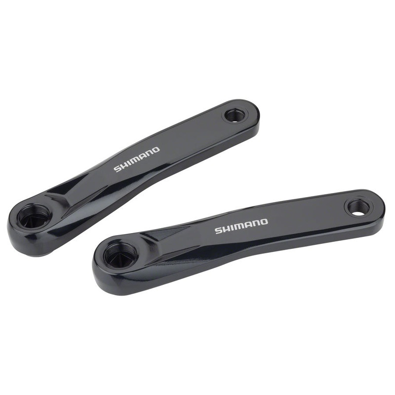 Shimano STEPS FC-E5010 Ebike Crank Arm Set – 170mm Square Taper JIS Spindle Interface BLK