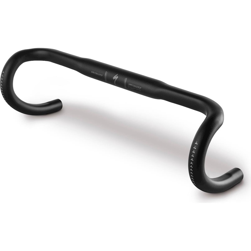 Specialized Expert Alloy Shallow Bend Handlebars (Black/Charcoal) (31.8mm) (44cm)