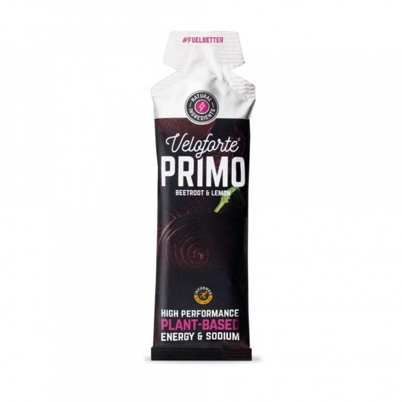 Veloforte Energy Gels – Primo – Beetroot & Lemon