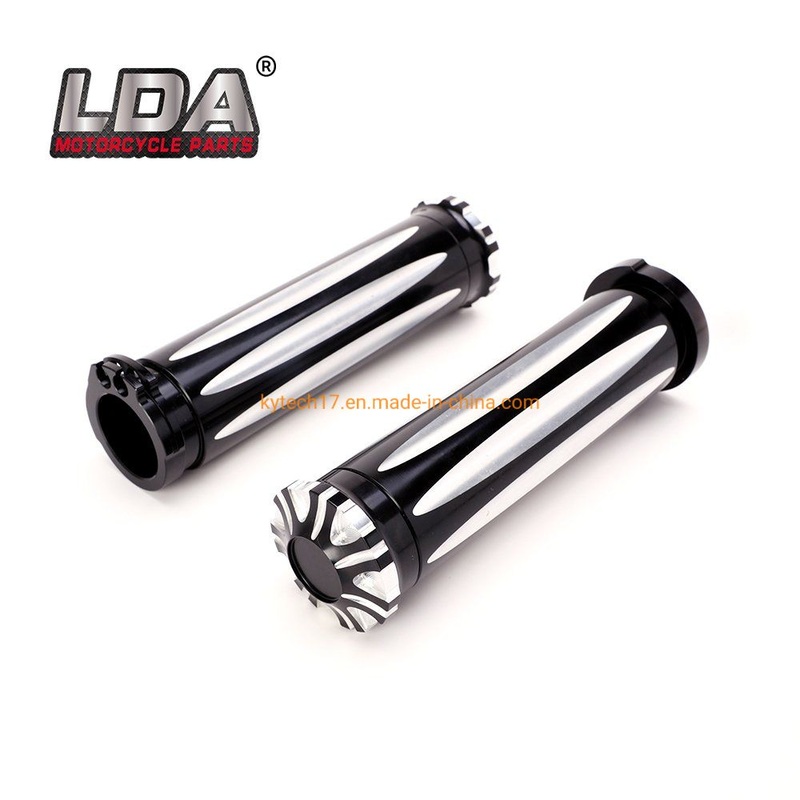 Premium 1-Inch Motorcycle Handlebars Handgrips for Harley Models