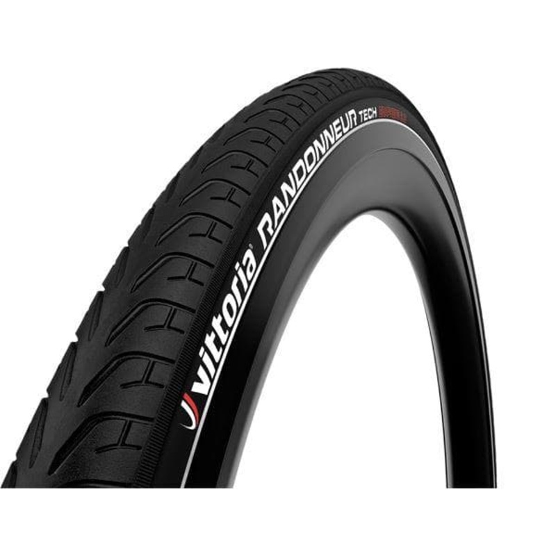 Vittoria Randonneur Tech Rigid Full Black Refl G2.0 Tyre