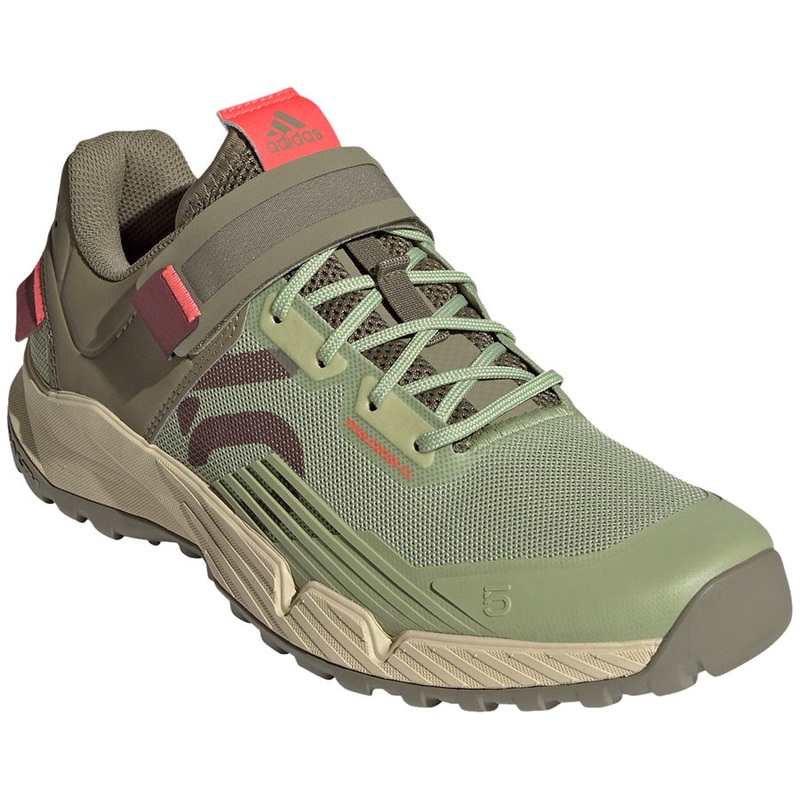 Five Ten Trailcross Mountain Clipless Shoes – Women’s Quiet Crimson/Orbit Green/Turbo 8