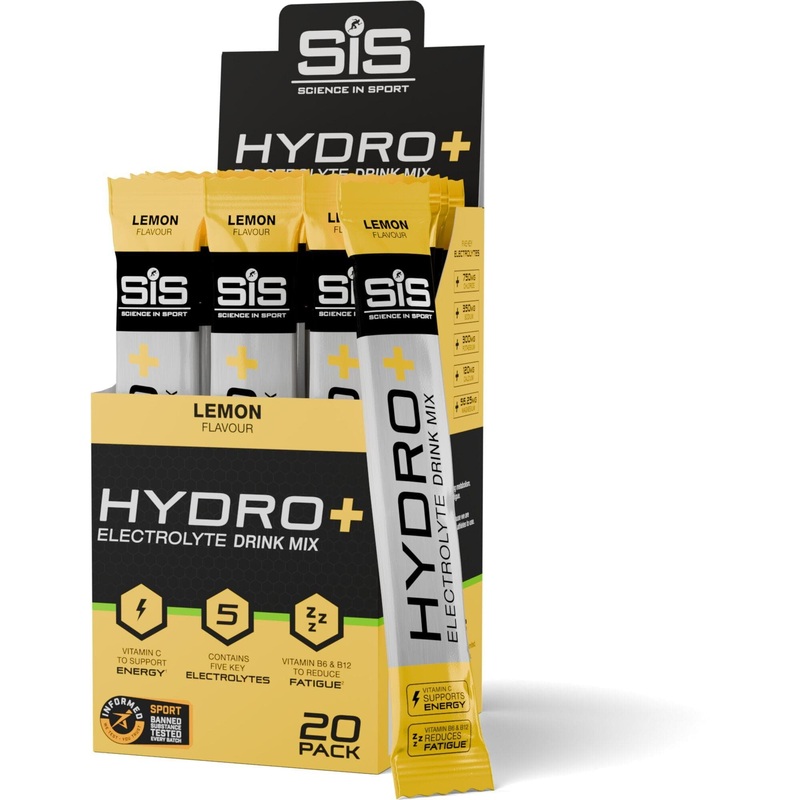 Science In Sport Hydro+ Stick Powder Lemon – 4.5g – Pack of 20