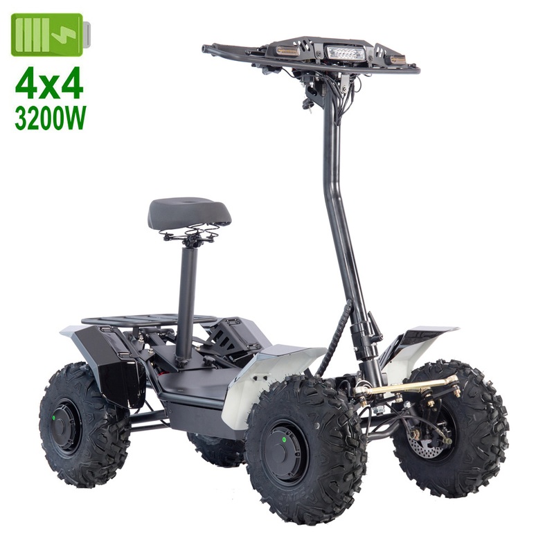Wholesale Quad ATV Four Wheel ATV All Terrain off-Road Mountain Electric Scooter Customizable