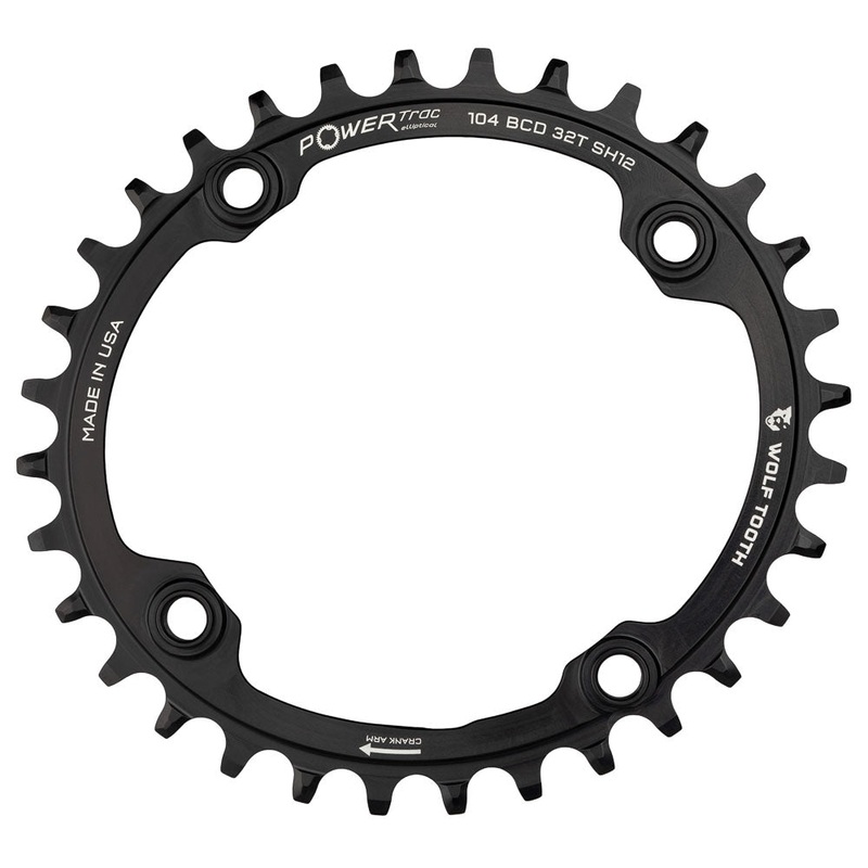 104 BCD DROP-STOP OVAL CHAINRING – SHIMANO HG+