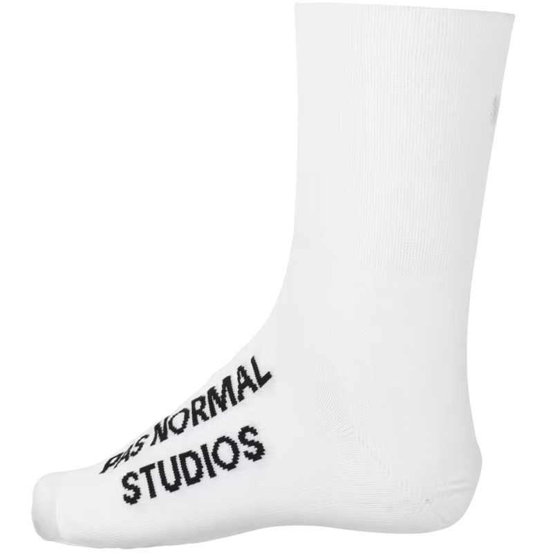 Calzino Copriscarpa Pas Normal Studios Logo – Bianco