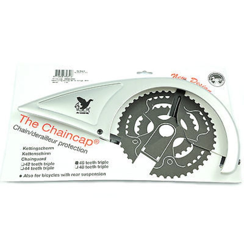 CHAINCAP CHAINGUARD FOR DOUBLE+TRIPLE CHAINSETS UP TO 46 TEETH,MTB,TREKKING ETC