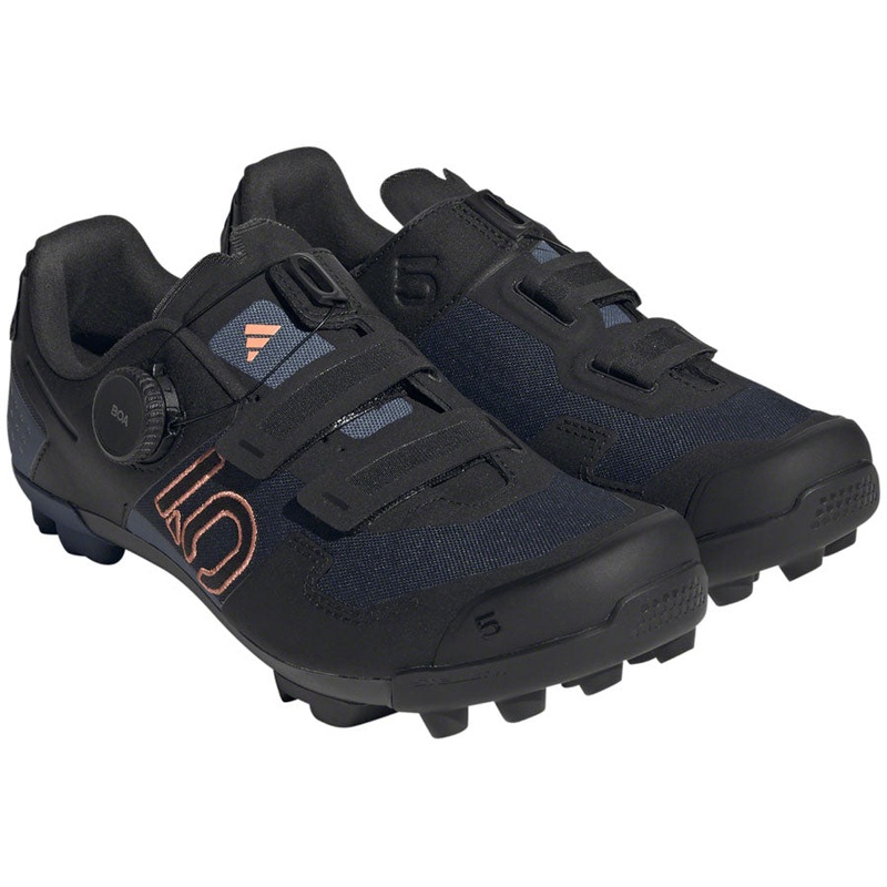 Five Ten Kestrel BOA Mountain Clipless Shoes – Womens Legend Ink/Core BLK/Coral Fusion 7.5
