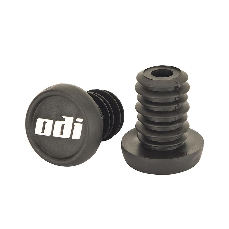 ODI BMX Nylon Bar Ends (Black) (Pair)