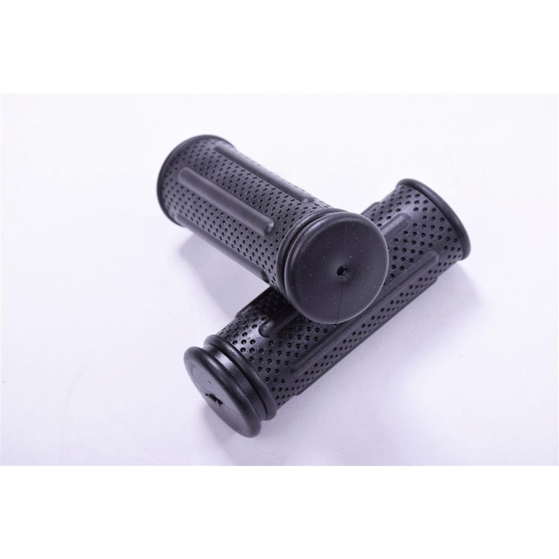 PAIR SHORTIE 90mm BIKE HANDLEBAR GRIPS HERRMANS MINI LITE PIMPLE BLACK